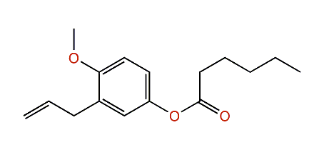 3-Allyl-4-methoxyphenyl hexanoate